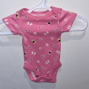 5/$15 Koala baby Pink Floral baby onsie